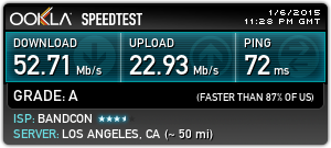 تست سرعت تورنت IPVanish لس آنجلس ، کالیفرنیا